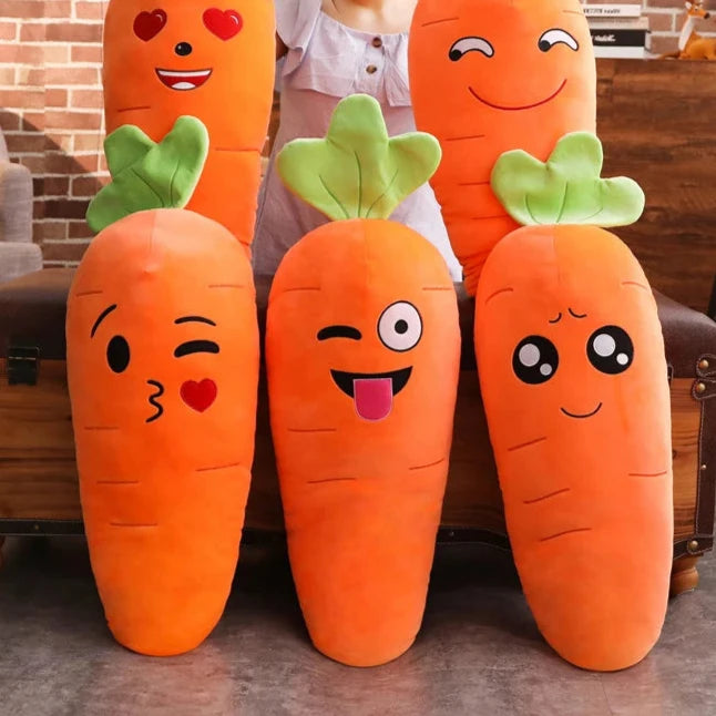 Giant Carrot Plushie Collection – Squishy Plushies